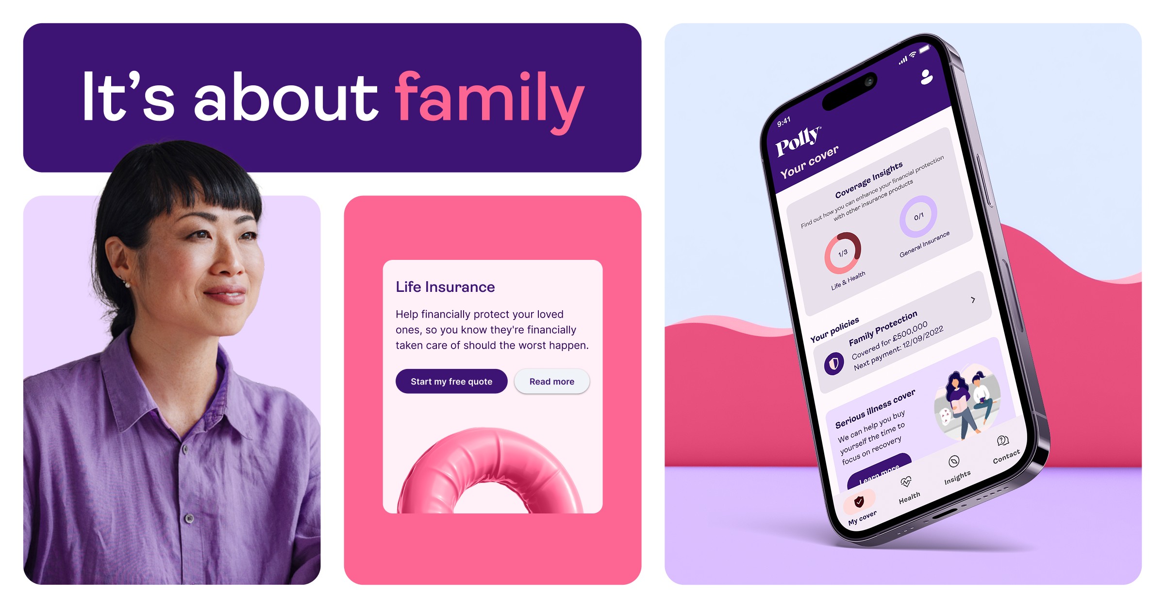 Polly campaign — It's about family