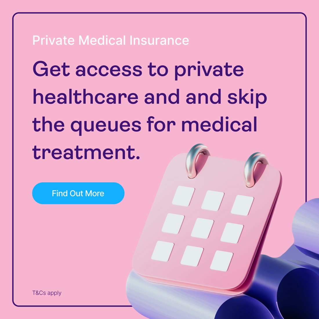 Polly paid ad — Private Medical Insurance, skip the queues